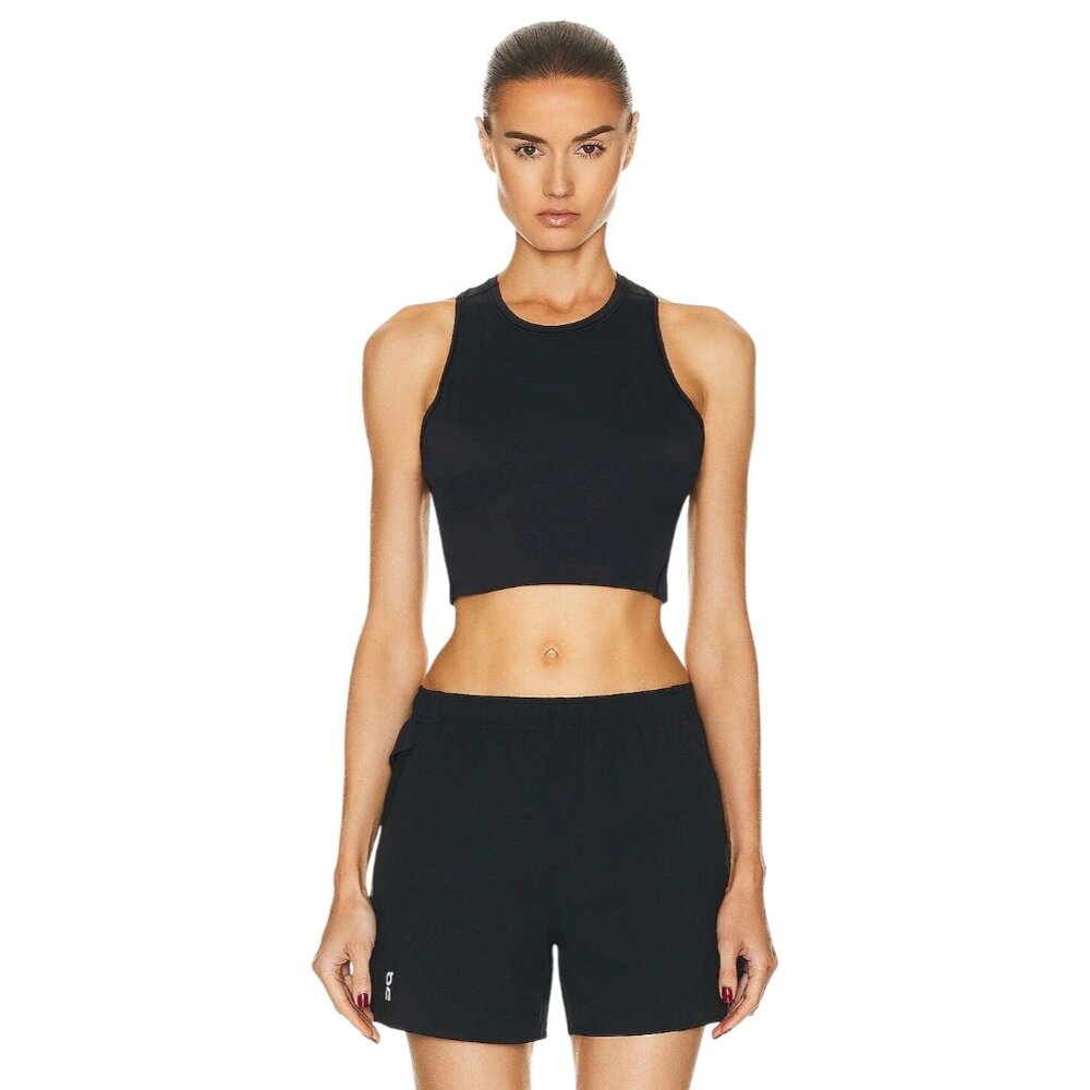 On Running Black Tank Top